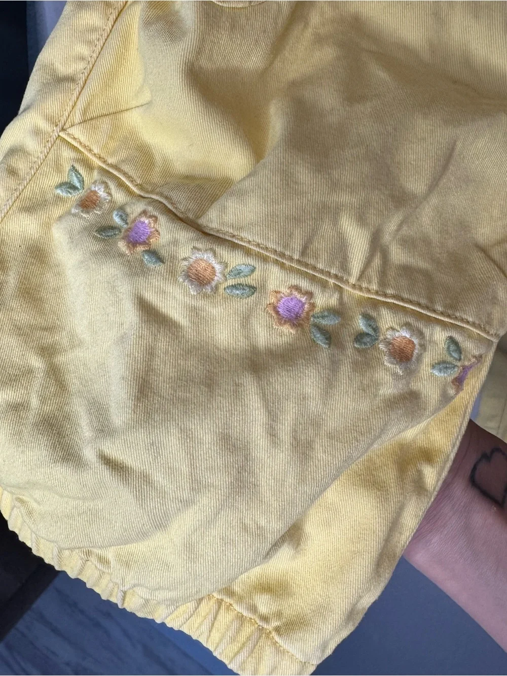 Gymboree soft yellow